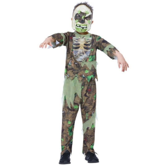 Costume da Zombie Scheletro per bambino