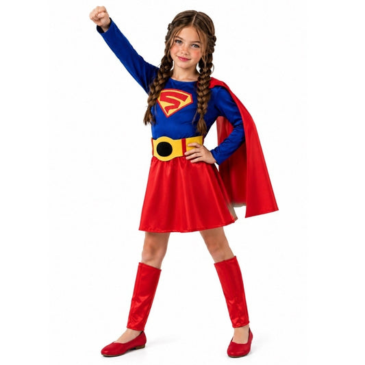 Costume da Supereroina Mantello per bambina