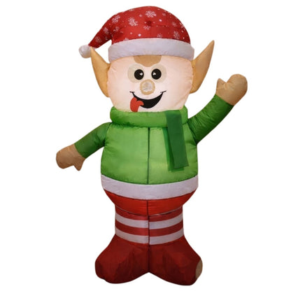 Elfo di Natale Gonfiabile