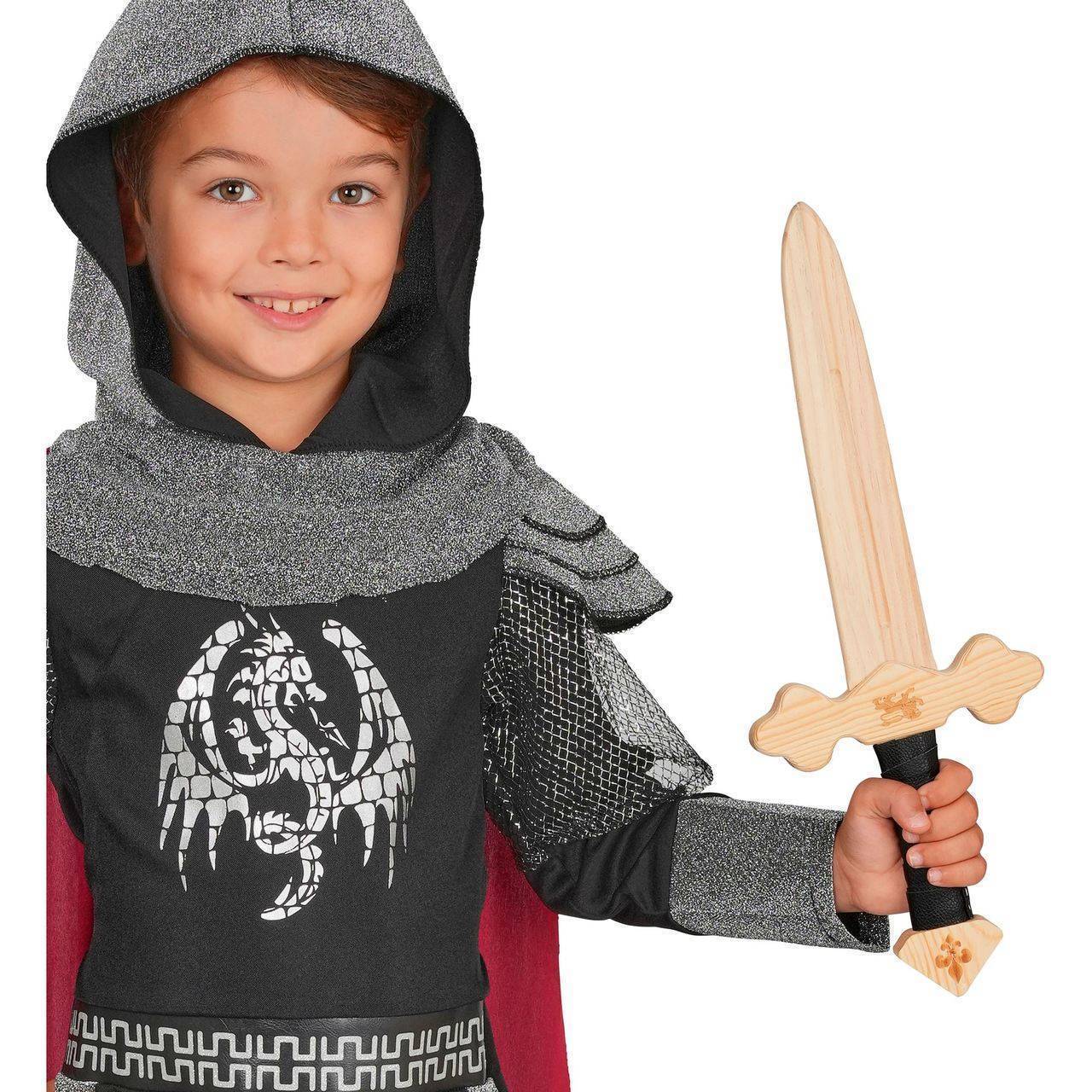 Spada da Cavaliere Medievale in Legno