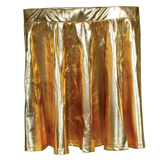 Gonna Eco Dorata Metallizzata