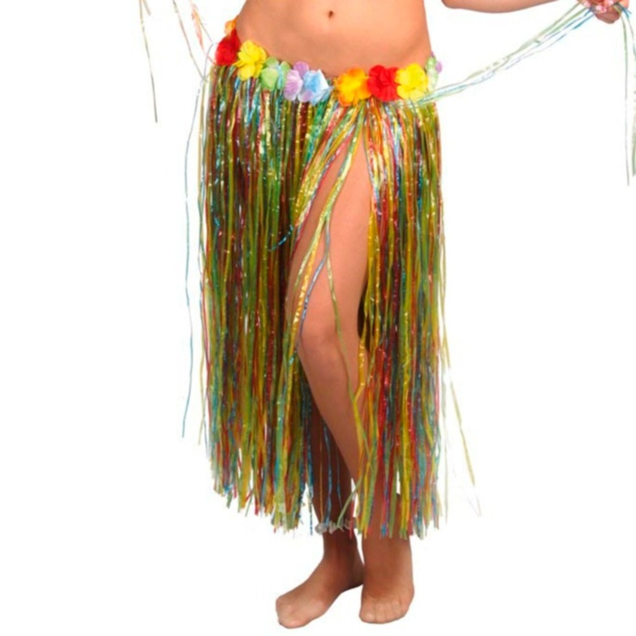 Gonna Hawaiana Multicolore Lunga
