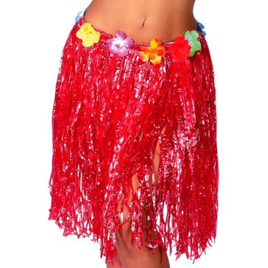 Gonna Hawaiana Rossa corta