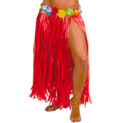 Gonna Hawaiana Rossa Lunga