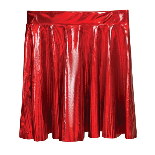 Gonna Eco Rossa Metallizzata
