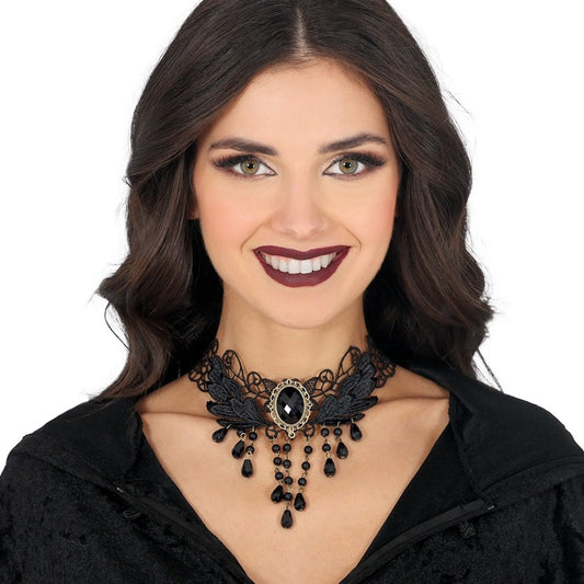 Collana Gotica Ricamata