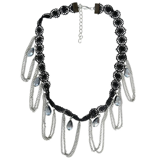Girocollo in argento gotico