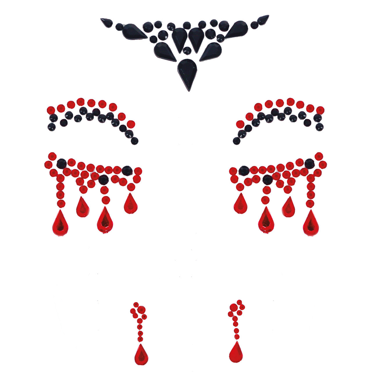Gemme Adesive Glitter Vampira