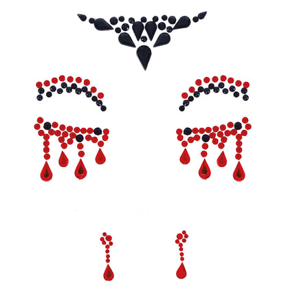 Gemme Adesive Glitter Vampira