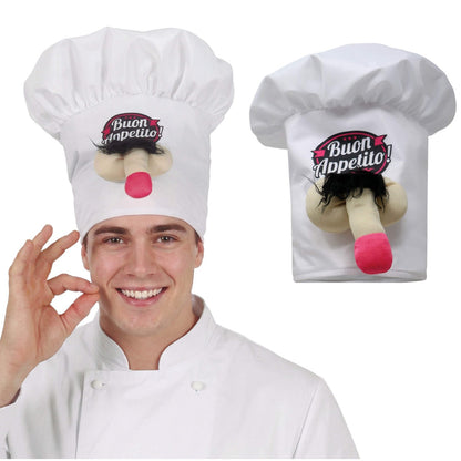 Cappello da cuoco con pene
