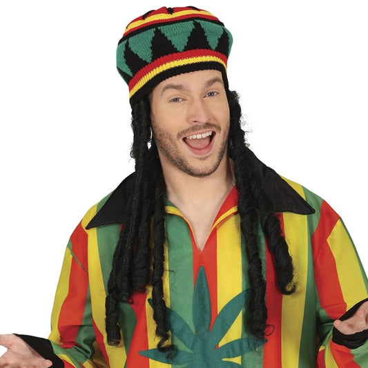Cappello giamaicano con rasta