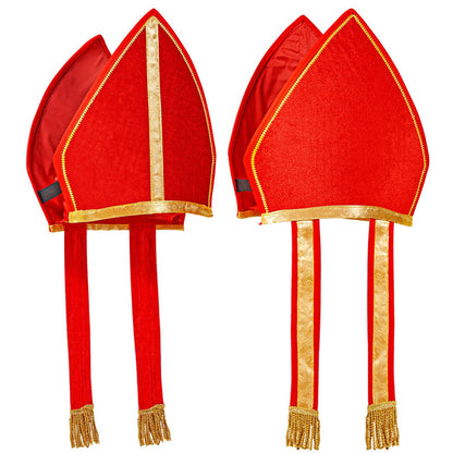 Cappello da Vescovo Rosso