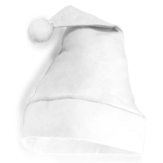Cappello di Babbo Natale bianco 