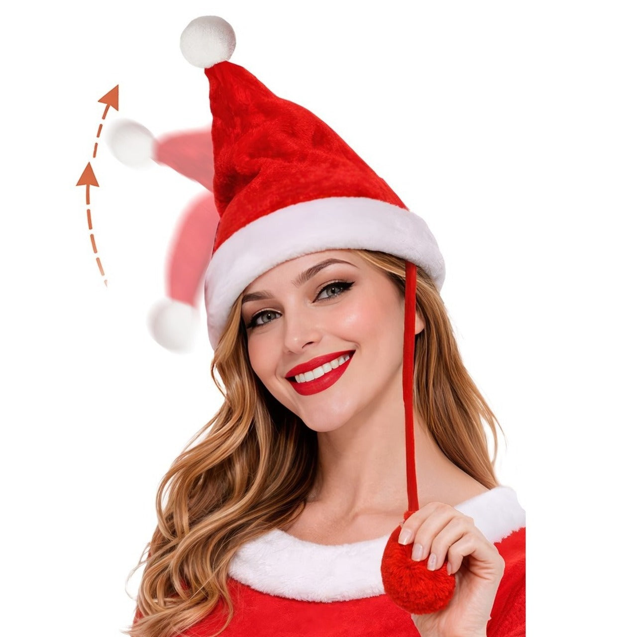 Cappello di Babbo Natale con Movimento