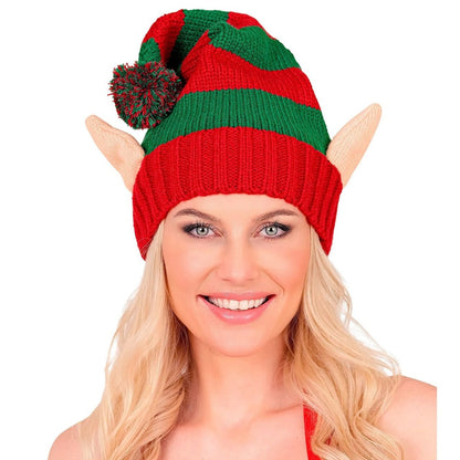 Cappello a Maglia da Elfo con Orecchie