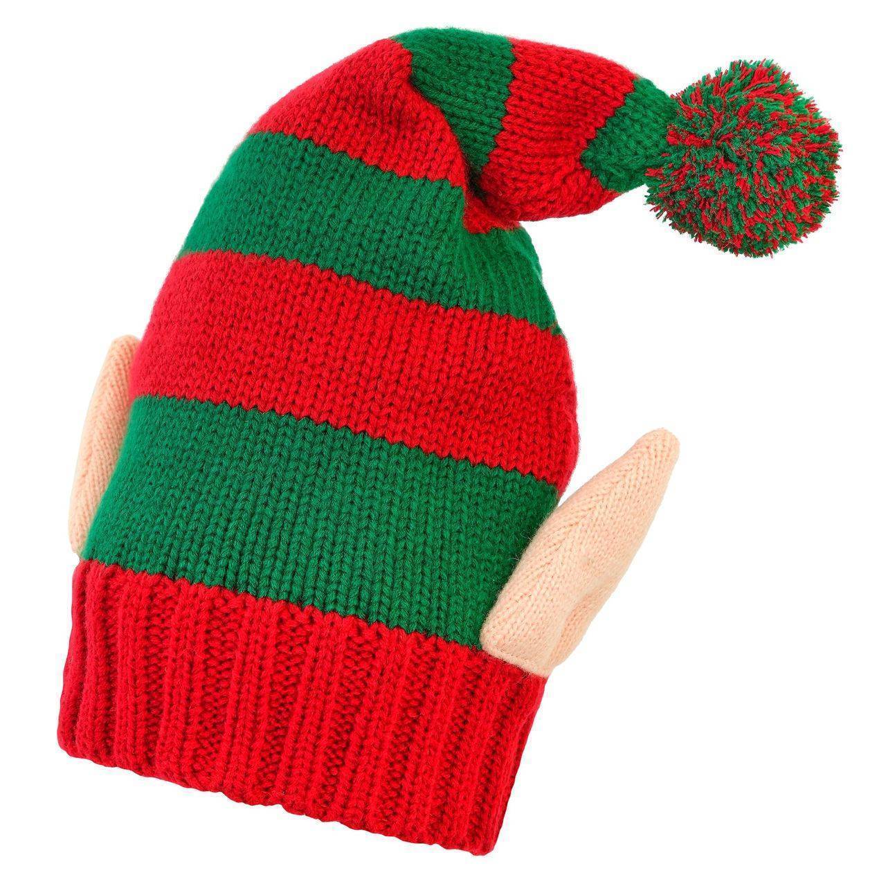 Cappello a Maglia da Elfo con Orecchie