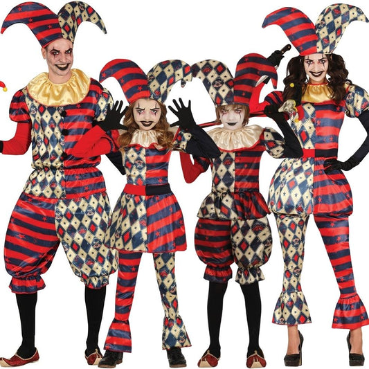 Costumi di gruppo da Arlecchino Demoniaco