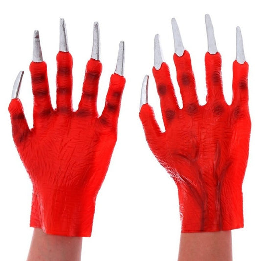 Guanti del Demone Rosso