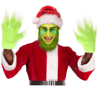 Guanti da elfo verde Grinch