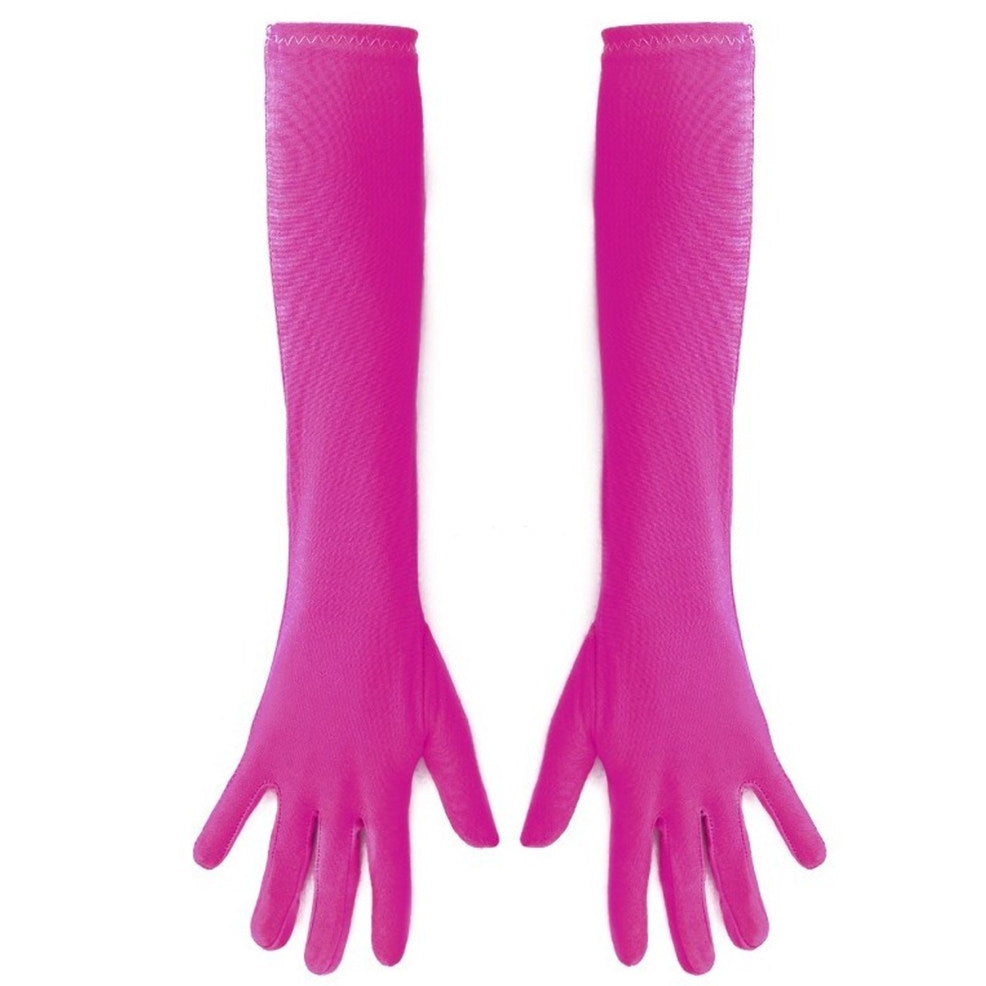 Guanti Fucsia Lunghi Eco