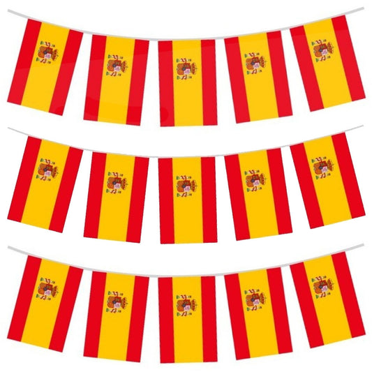 Ghirlanda di Banderine della Spagna 10 m