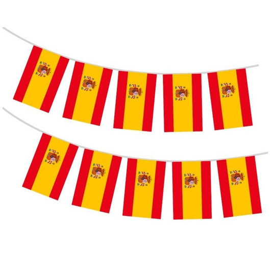 Ghirlanda di Banderine della Spagna 10 m