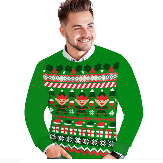 Maglioni di Natale Elfo per gruppi