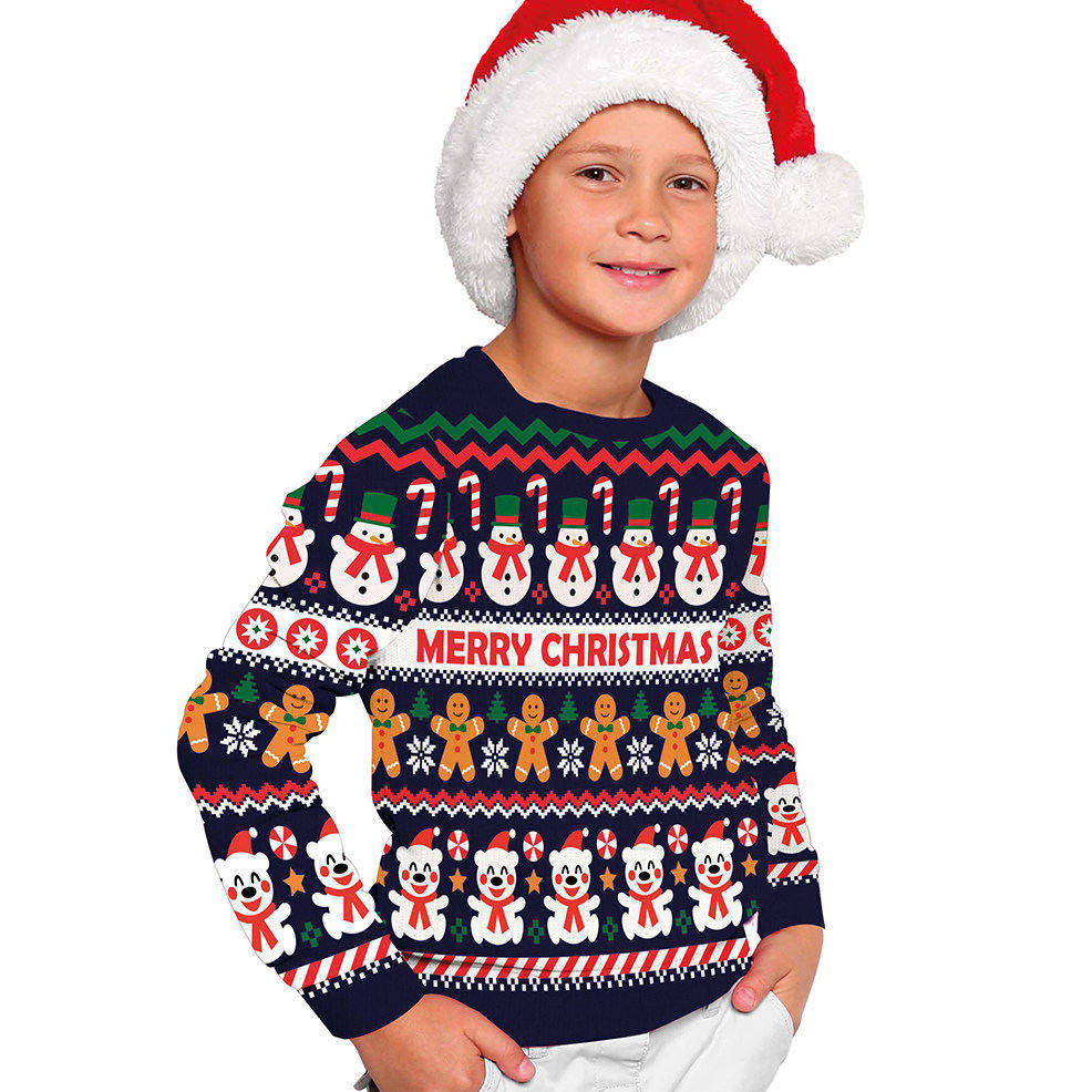 Maglione di Natale Neve per bambini