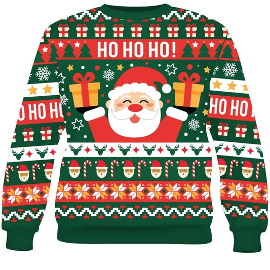 Maglione natalizio di Babbo Natale da uomo