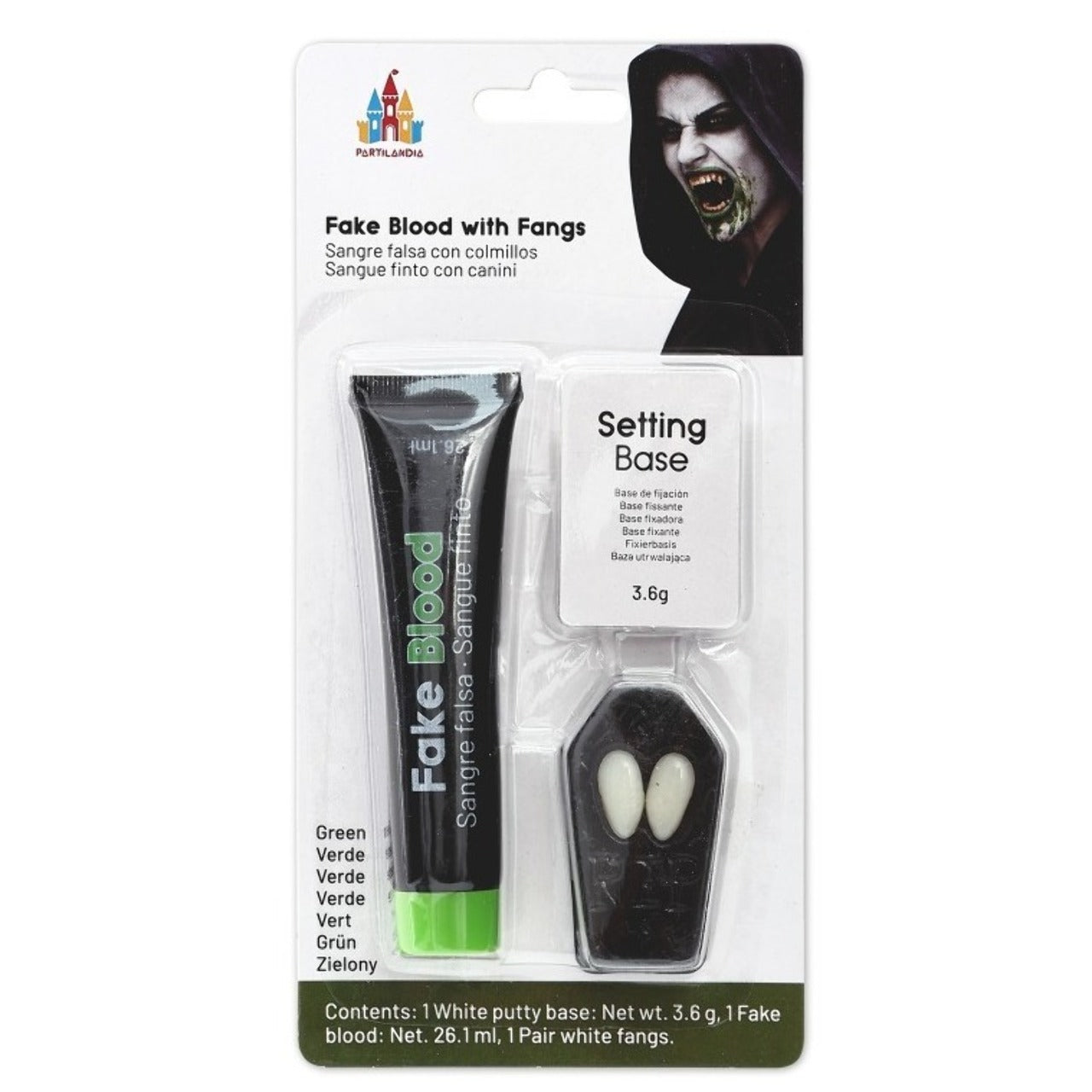 Kit di Zanne e Sangue Verde