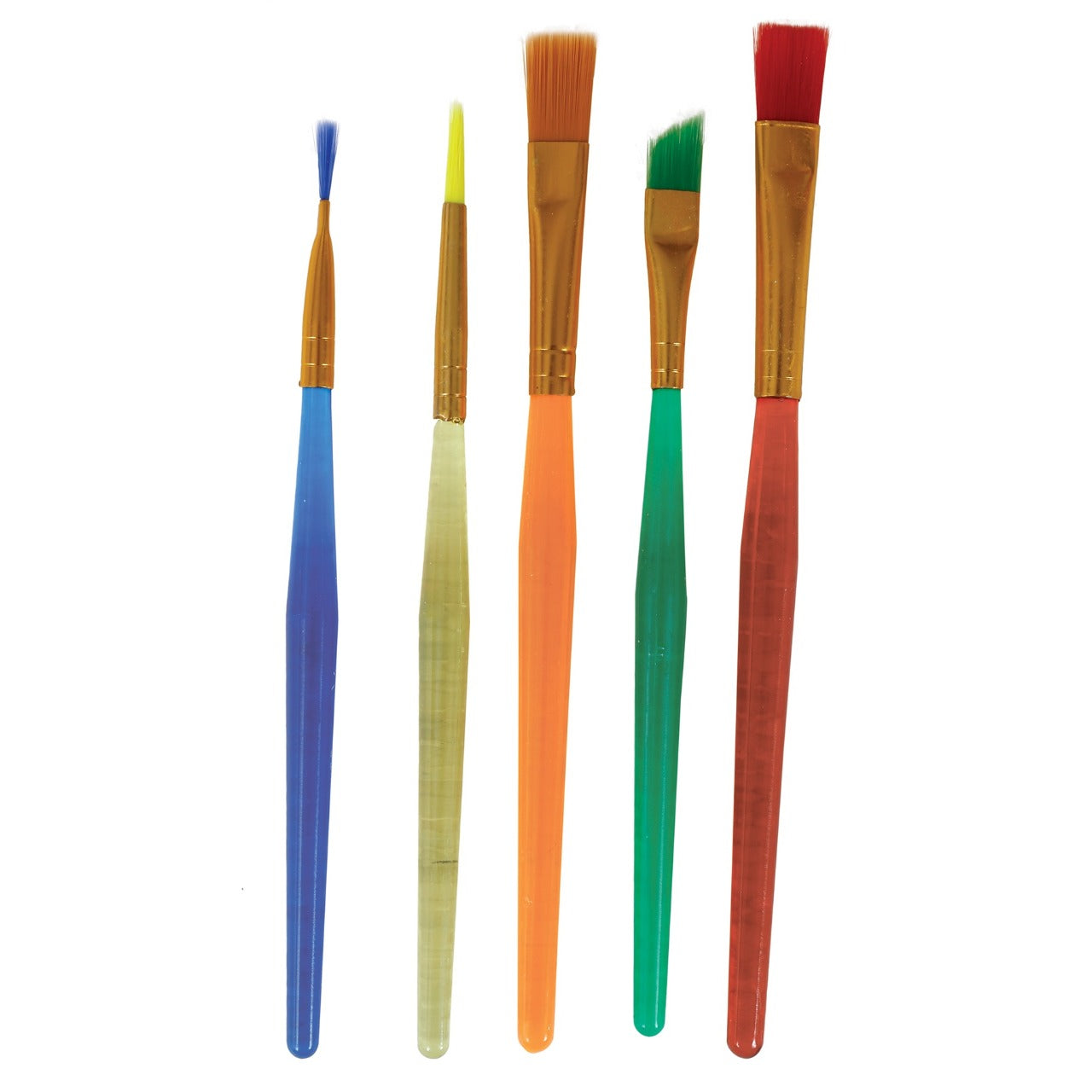 Kit trucco: 5 pennelli, spatola e tavolozza