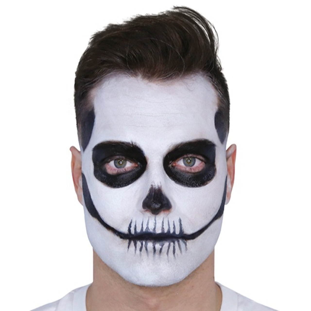 Kit Trucco Scheletro Bianco e Nero 