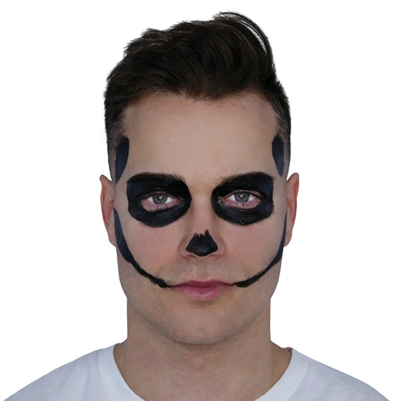 Kit Trucco Scheletro Bianco e Nero 