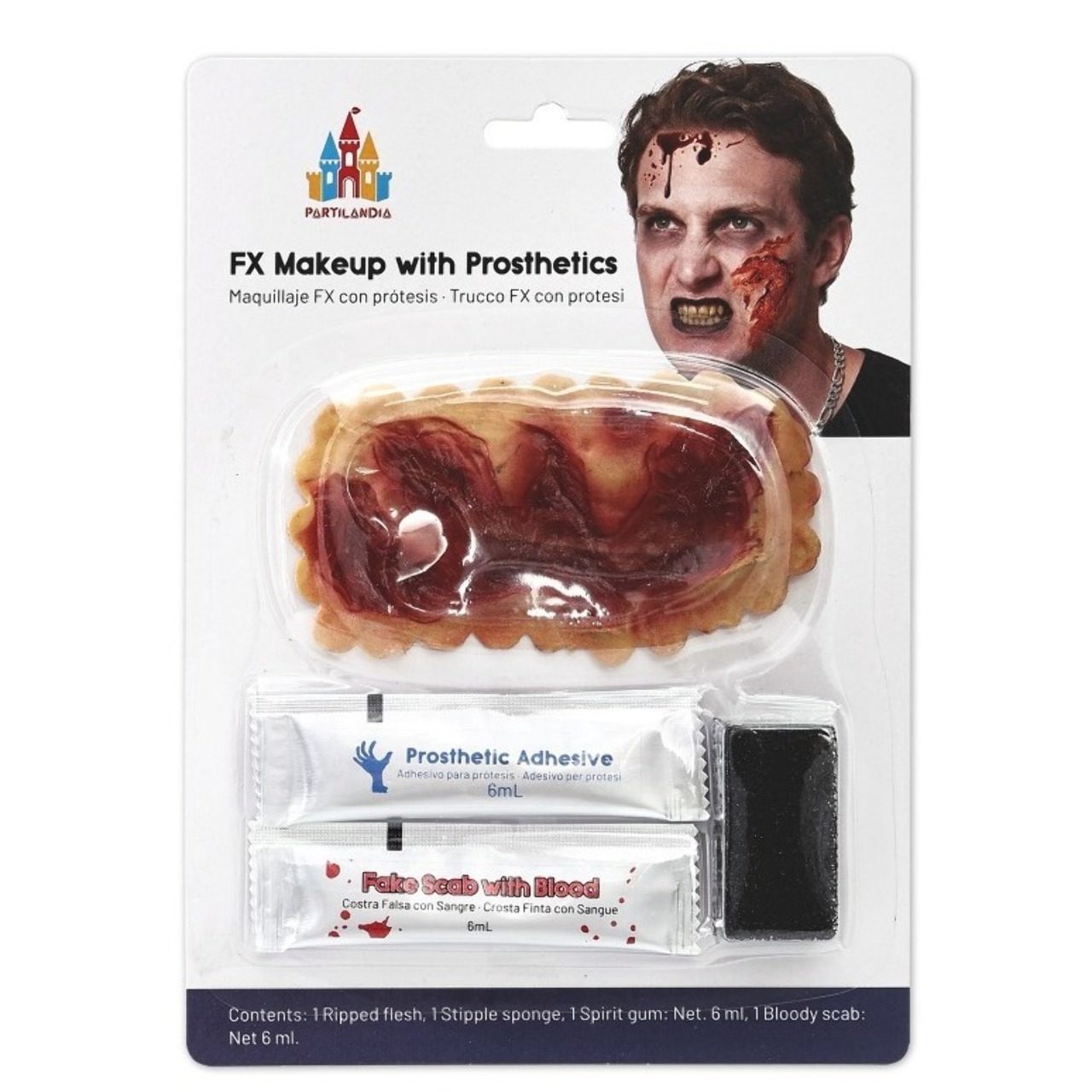 Kit Trucco Ferita Sanguinante