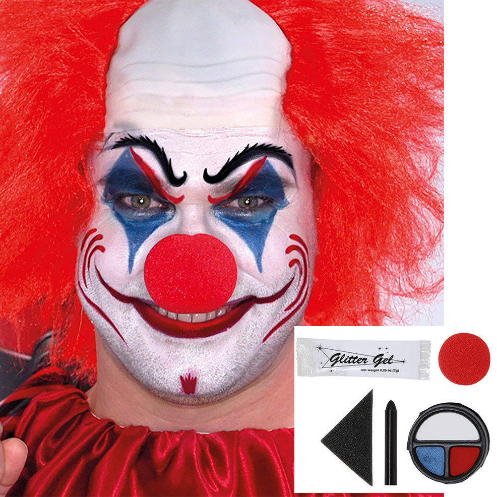 Kit Trucco da Clown con Naso