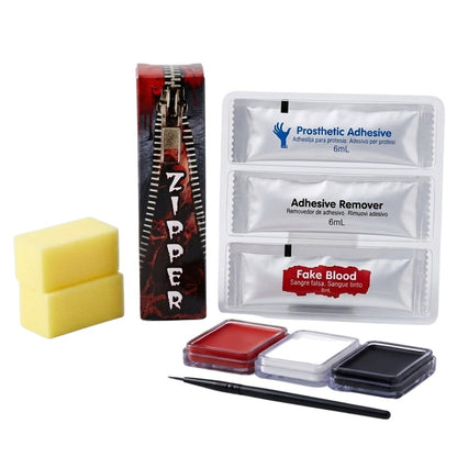 Kit Trucco Zombie Cerniera