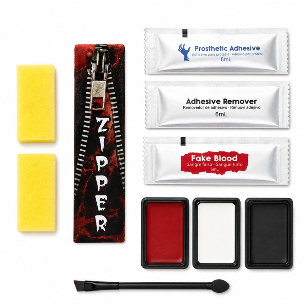 Kit Trucco Zombie Cerniera