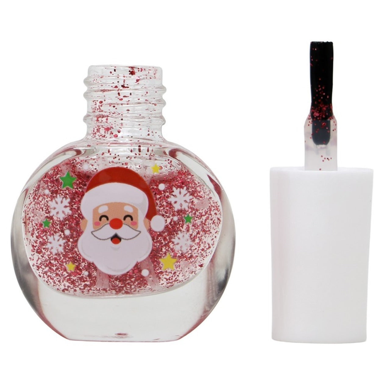 Kit di smalti per unghie e adesivi Natale
