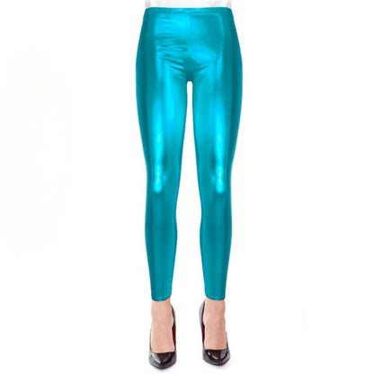 Leggings Celesti Metallizzato per adulti