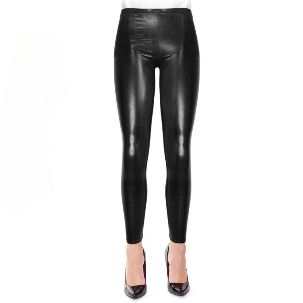 Leggings Nero Metallizzato per adulti