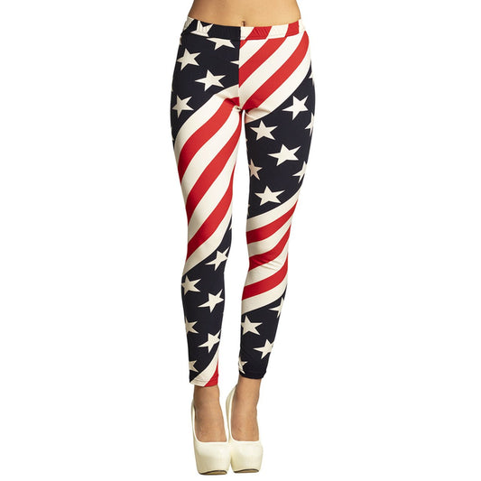 Leggings bandiera america