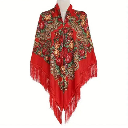 Scialle Tradizionale Rosso 