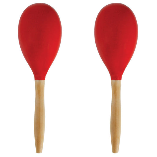 Maracas Rosse in Legno