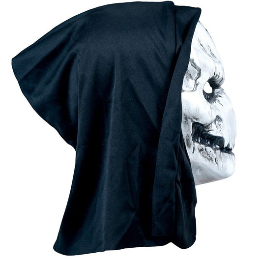 Maschera da killer con cappuccio
