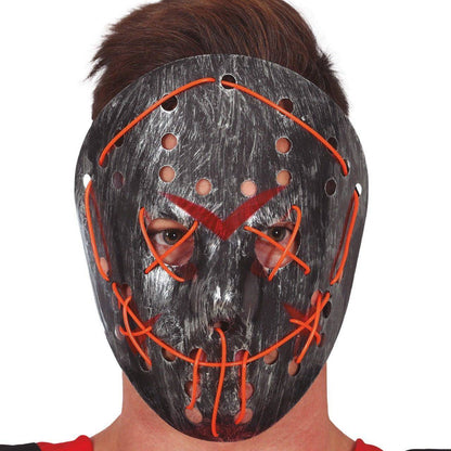 Maschera da Assassino Jason con Luce