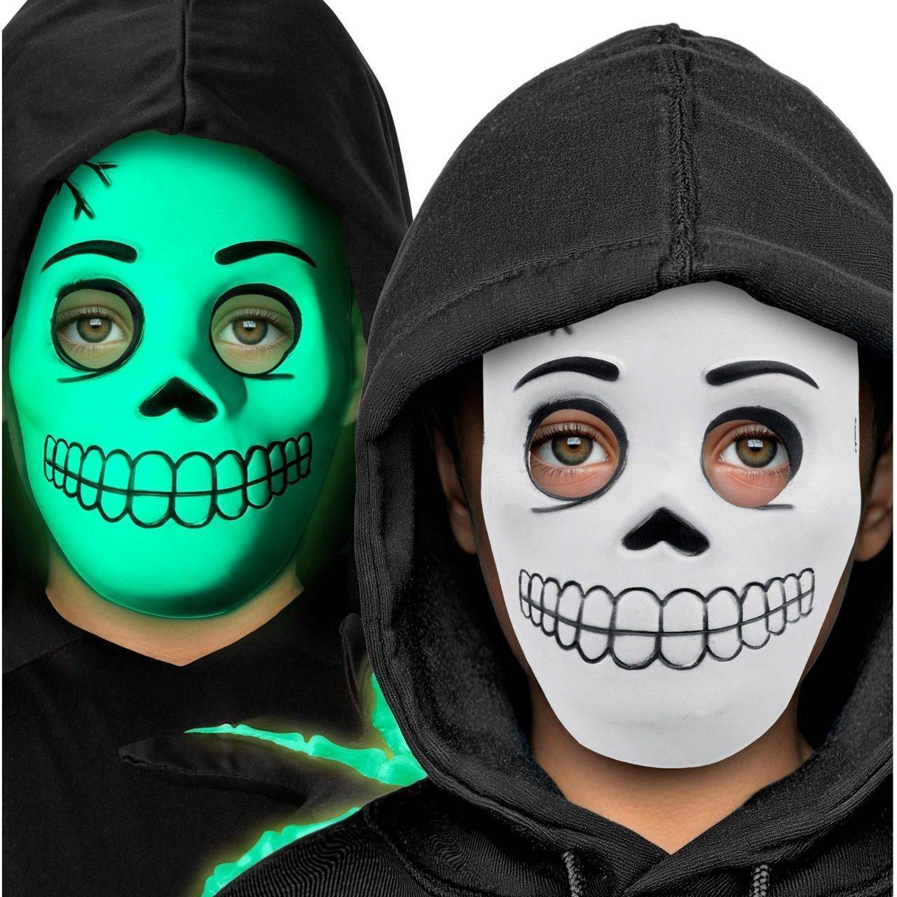 Maschera da Scheletro Glow
