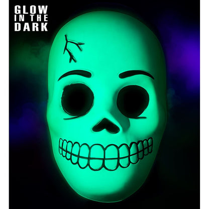 Maschera da Scheletro Glow