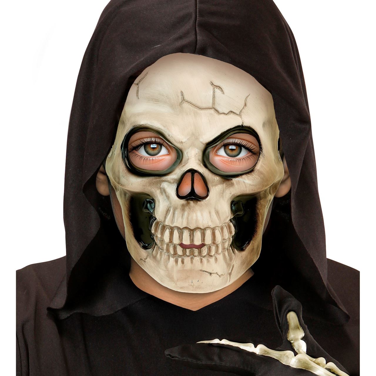 Maschera da scheletro per bambini