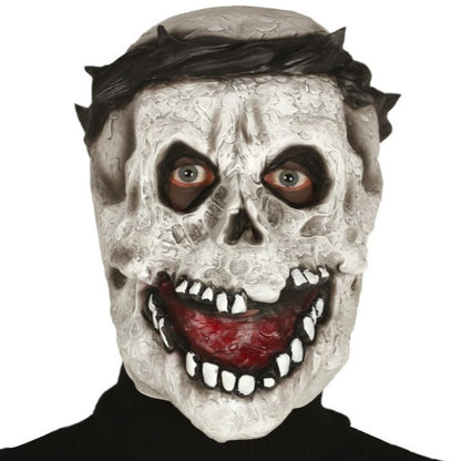 Maschera in lattice con Teschio crocifisso