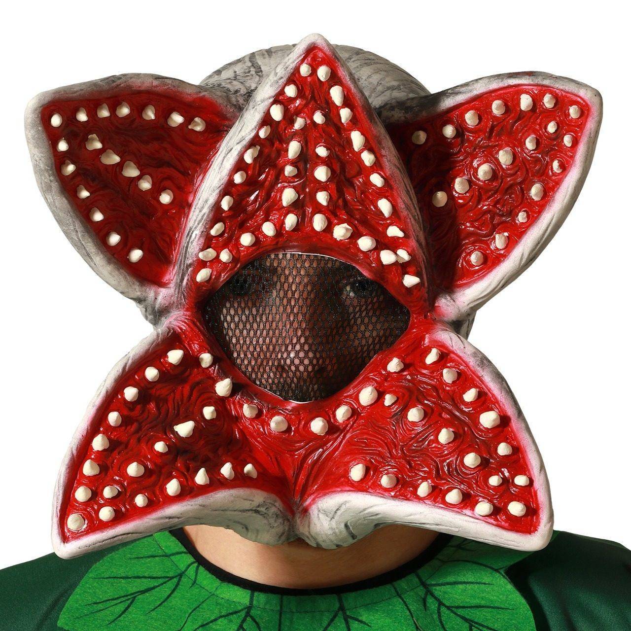 Maschera del Demogorgon di Stranger Things in lattice